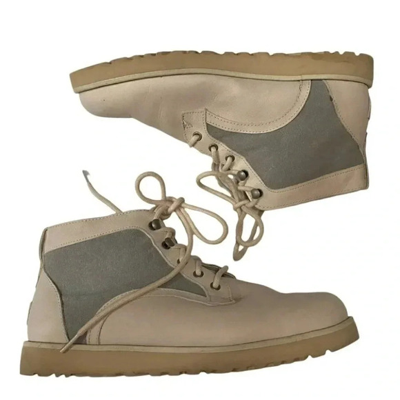 UGG Bethany Chukka 10 tan leather and sheepskin boots LNC - Picture 5 of 8